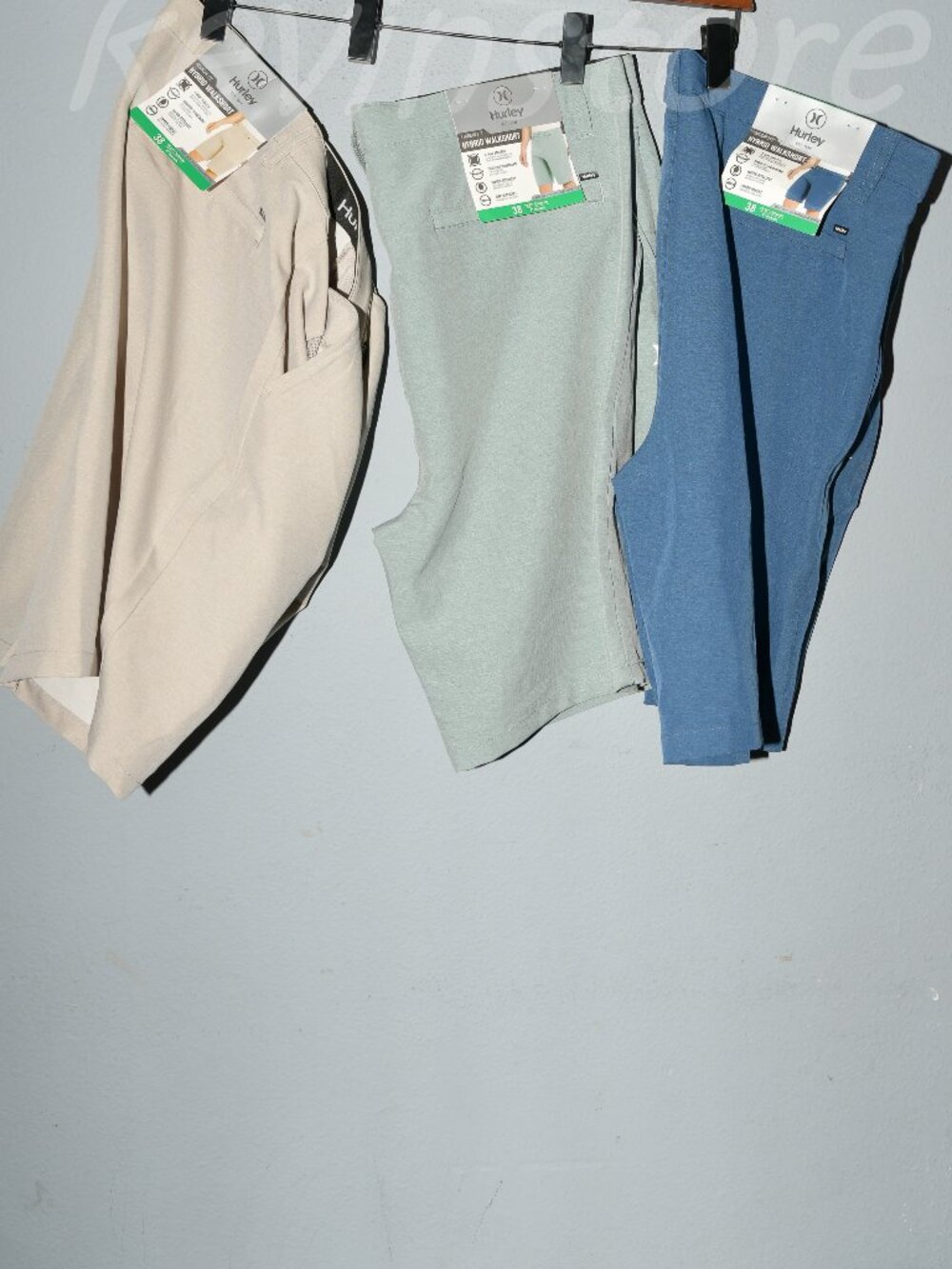 3 pairs Hurley Men’s Hybrid‎  WALKSHORT Shorts . Price is for 3